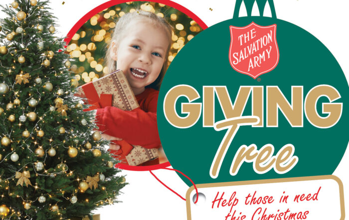 Donate to the Mitcham Square Giving Tree thanks to The Salvation Army