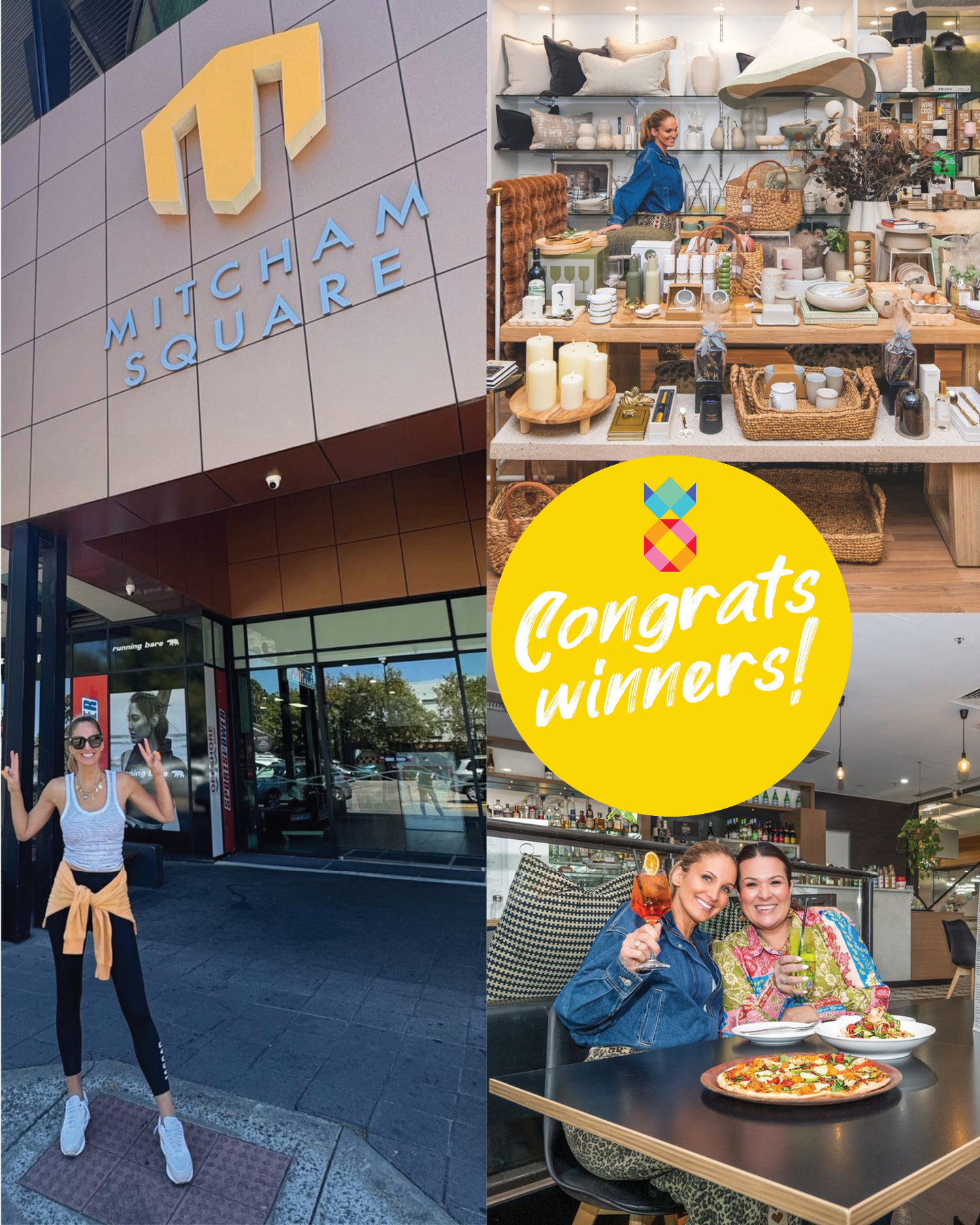 Congrats to our December Shopping Soiree winners with Adelady