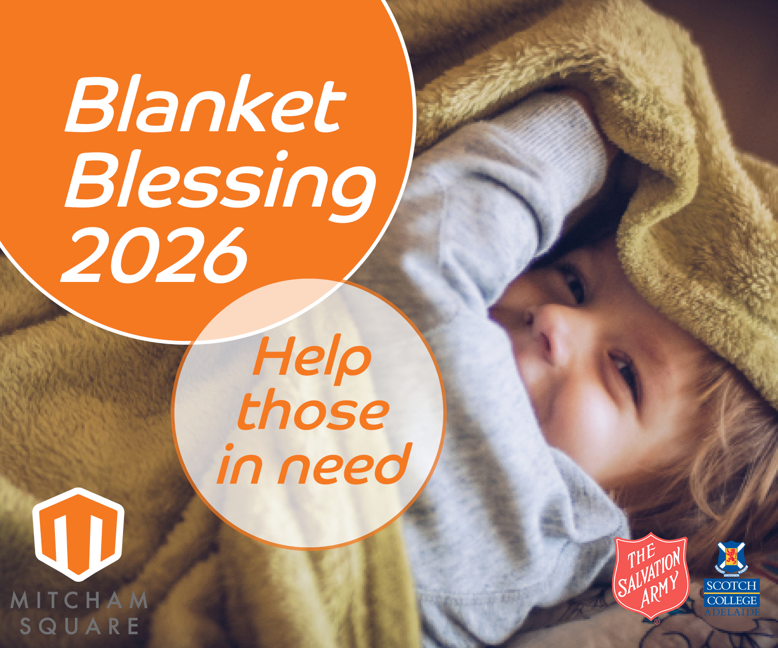 Annual Blanket Blessing managed by The Salvation Army at Mitcham Square Shopping Centre during June 2026