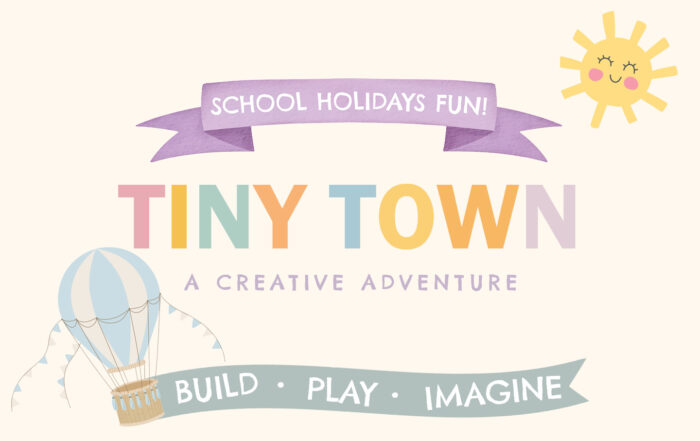 Build A Tiny Town Free Fun at Mitcham Square Shopping Centre during the July 2026 School Holidays