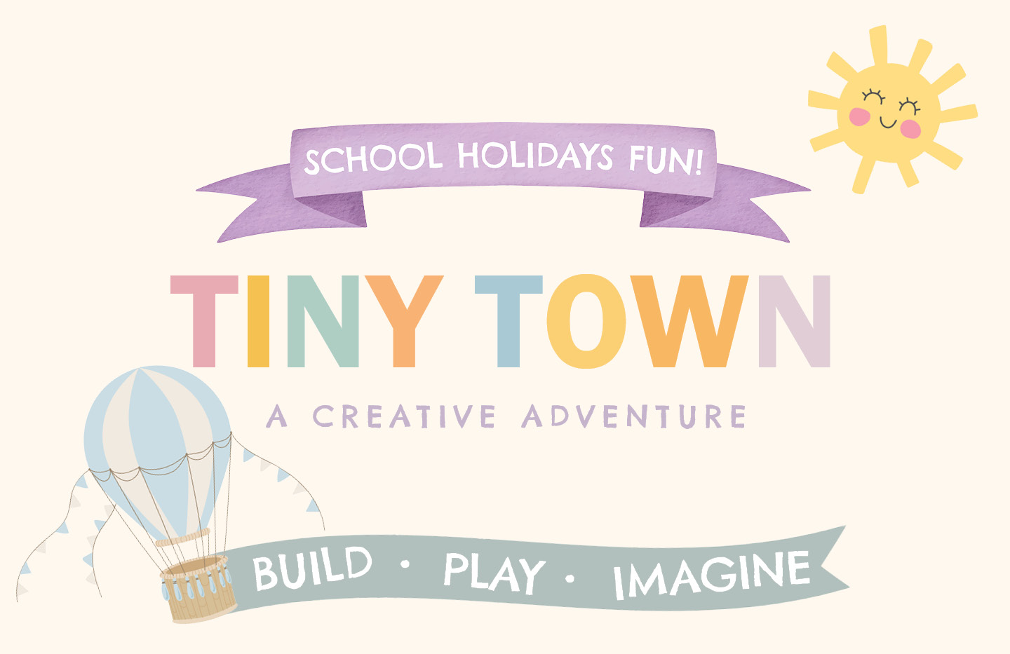 Build A Tiny Town Free Fun at Mitcham Square Shopping Centre during the July 2026 School Holidays